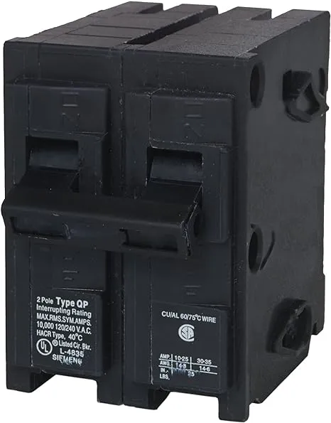 Q2100H 100-Amp Double Pole 22kA Type QPH Circuit Breaker