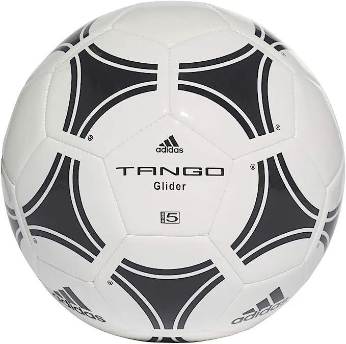 Adidas Tango Glider Soccer Ball (White/Black, 5)