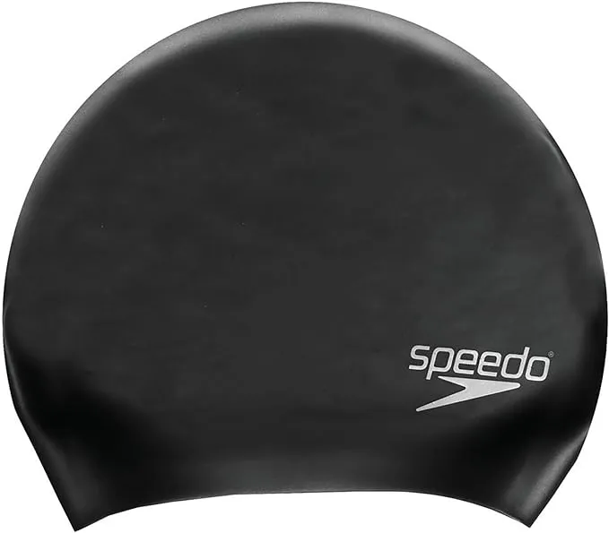 Speedo Long Hair Cap Black