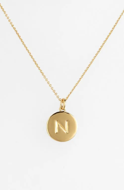 Kate Spade New York Initial Pendant Necklace S One Size