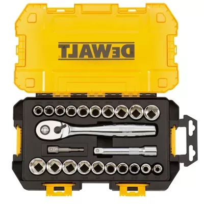 Dewalt Socket Set, 1/2 Inch Drive