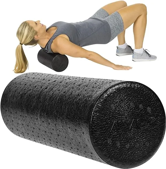 Vive Health Foam Roller Black / 12"