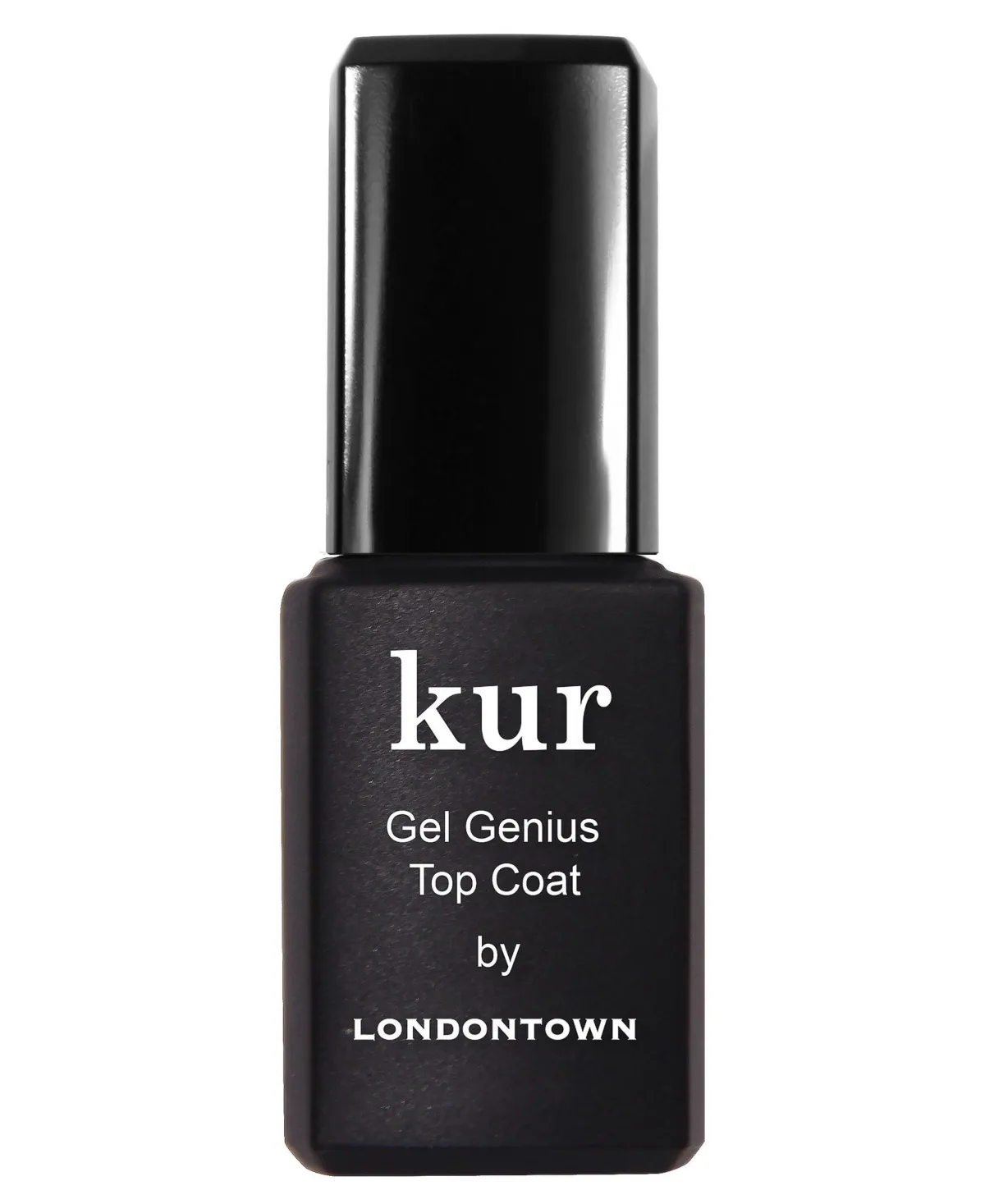 Kur Gel Genius Quick Dry Top Coat, Vegan, Cruelty & Paraben Free, Clear, 0.4 Fl Oz