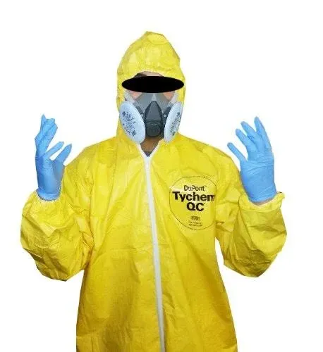 Breaking Bad Halloween Costume with Half Mask and Gloves - Large