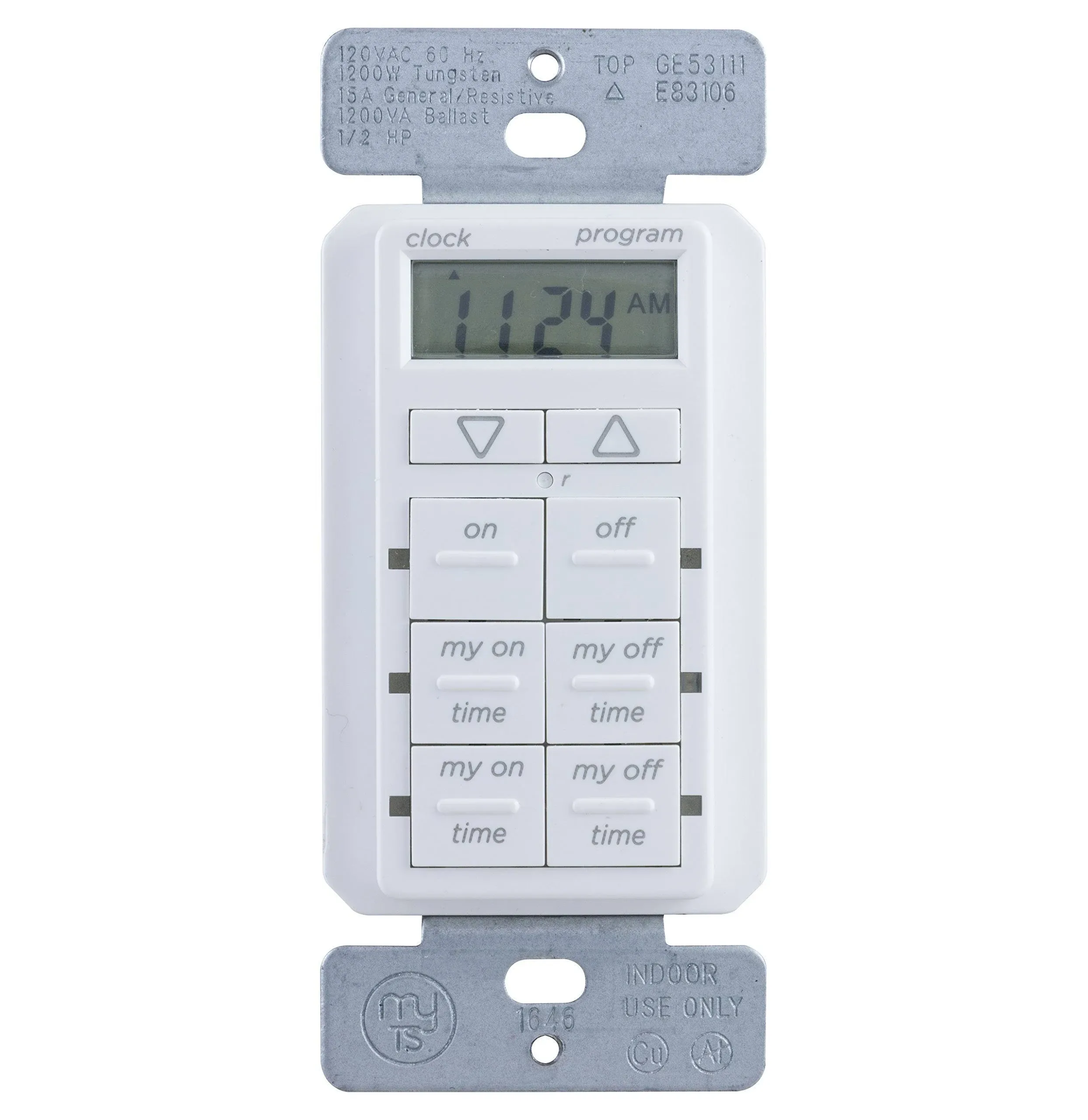 Mytouchsmart Digital In-Wall Timer 26893