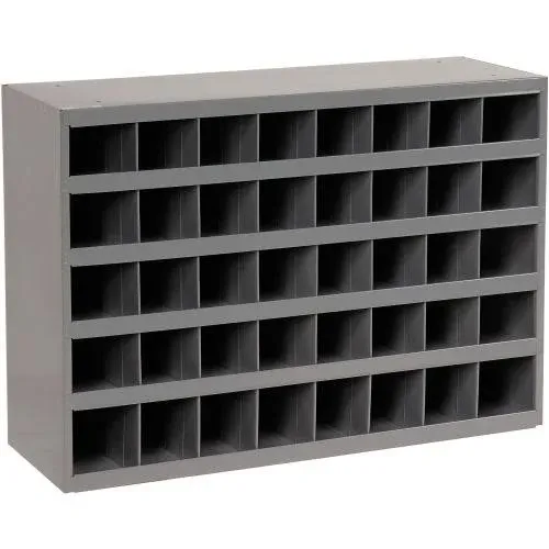 Parts Bins Welded Steel 40 Pigeonhole Compartments Nuts Bolts Fittings Shop Van