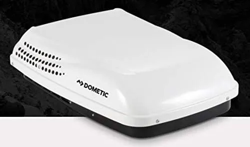 Dometic Penguin II Rooftop Air Conditioner - Low Profile Single or Multi-Zone AC Unit for RVs - 15K BTU, Ducted or Non-Ducted Application w/Rib-Reinforced Base Pan and R410A Refrigerant-White