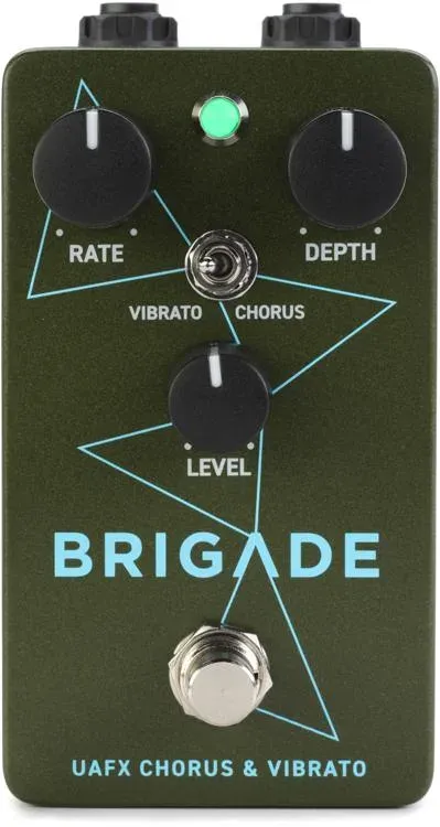 Universal Audio UAFX Brigade Chorus and Vibrato Effects Pedal