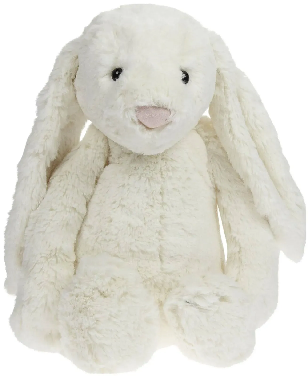 Jellycat Bashful Beau Bunny Soother, 13.5 | Security Blanket and Lovey for Babies | Baby Gift