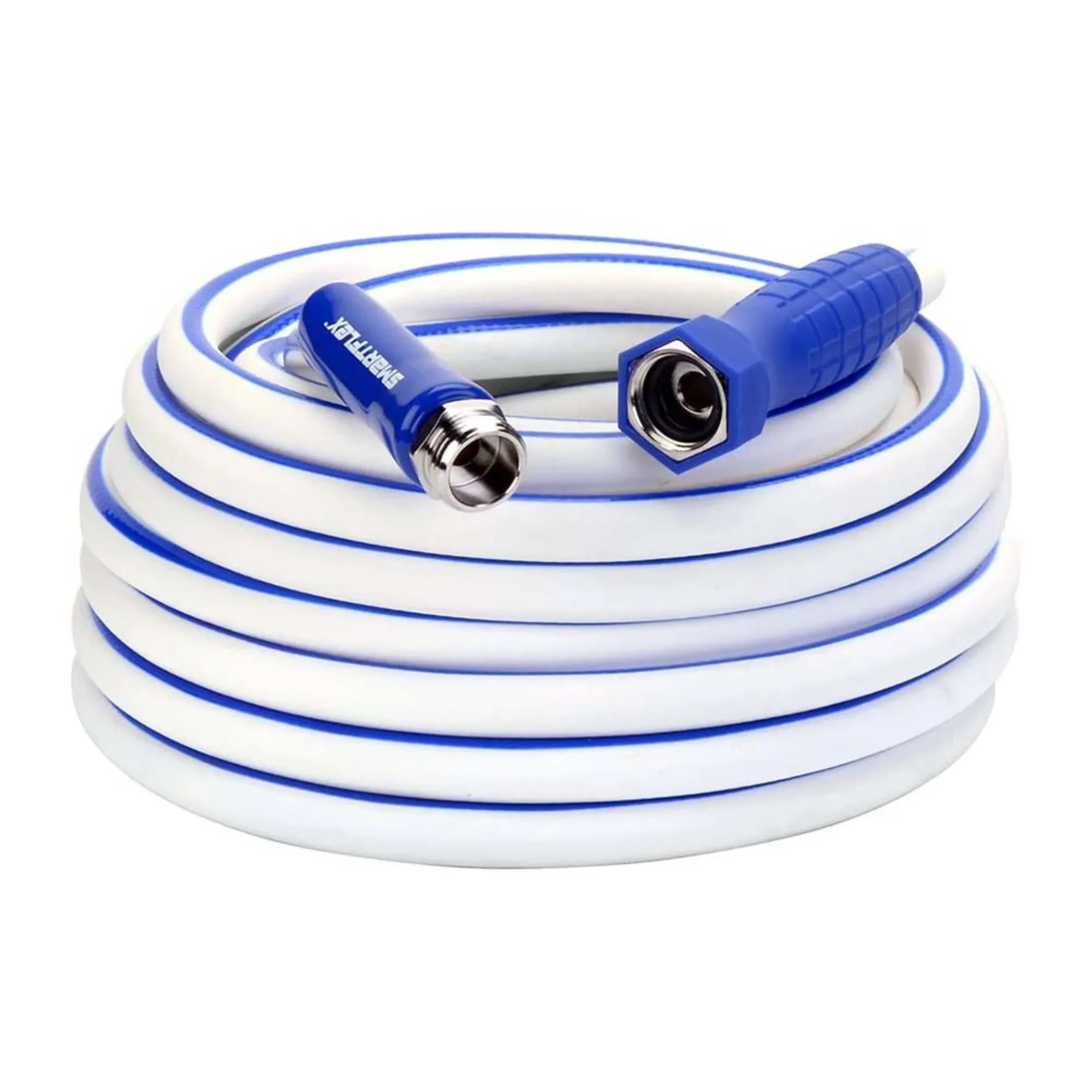 SmartFlex RV/Marine Water Hose, 5/8 in. x 50 ft., Hybrid, White - HSFRV550