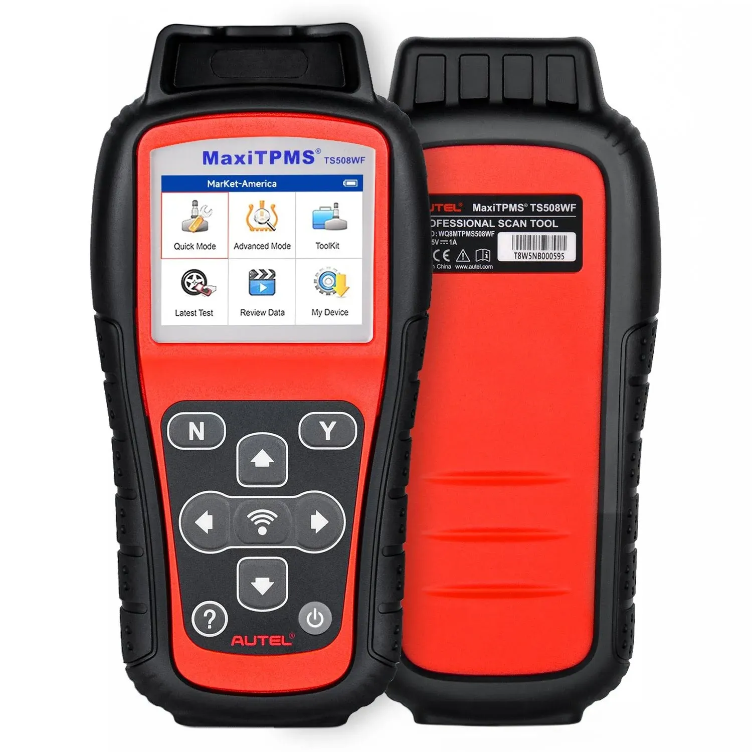 Autel MaxiTPMS TS508WF TPMS Relearn Tool, 2024 WiFi Ver. of TS508 TS501 TS408S TS601, Activate/Relearn/Diagnosis All Sensors, Program Autel