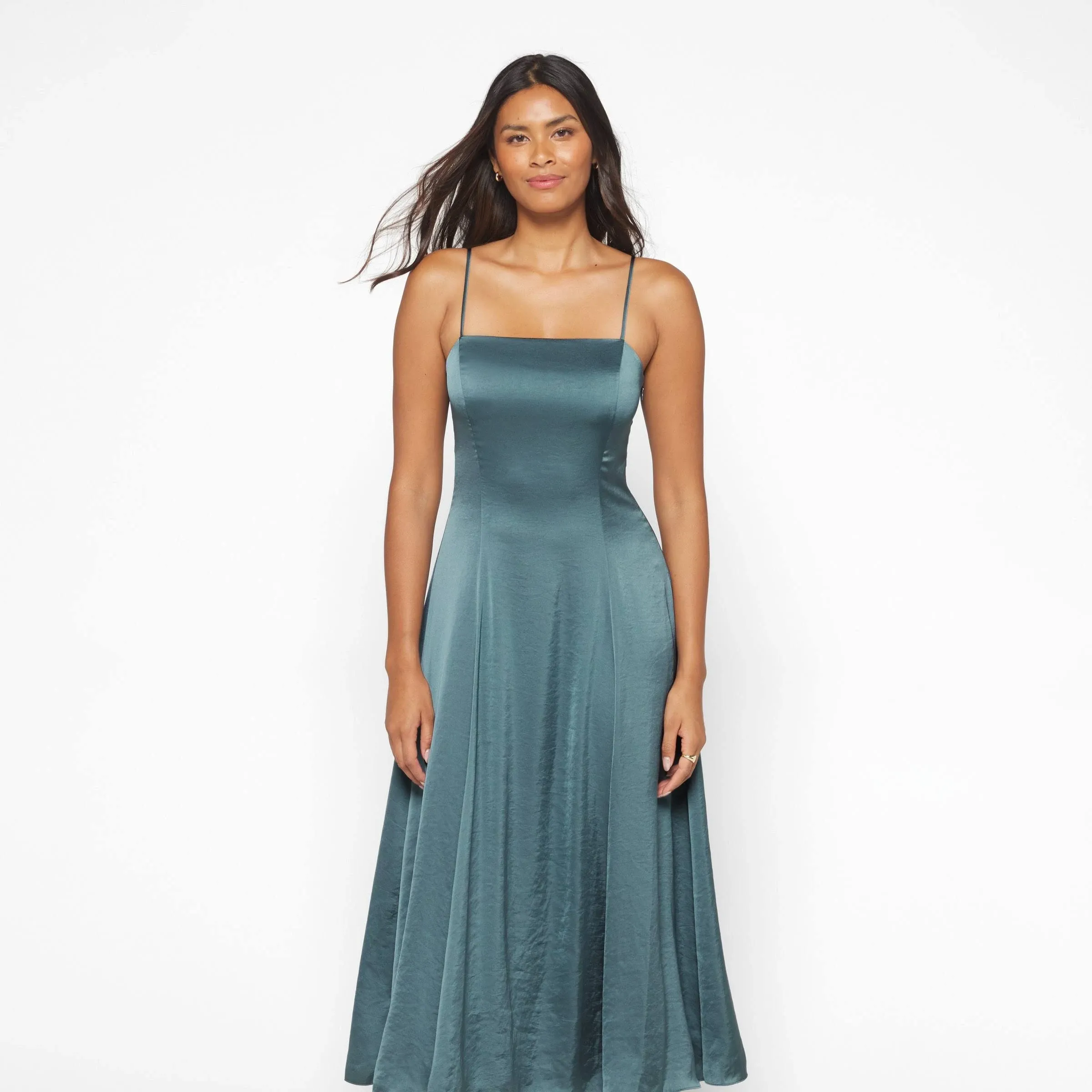 Theory cami volume dress. Size 0. Seafoam green