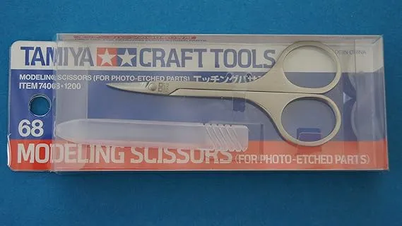 Tamiya Model Sissors Photo Etched Parts TAM74068 Misc. Tool/Construction Accys