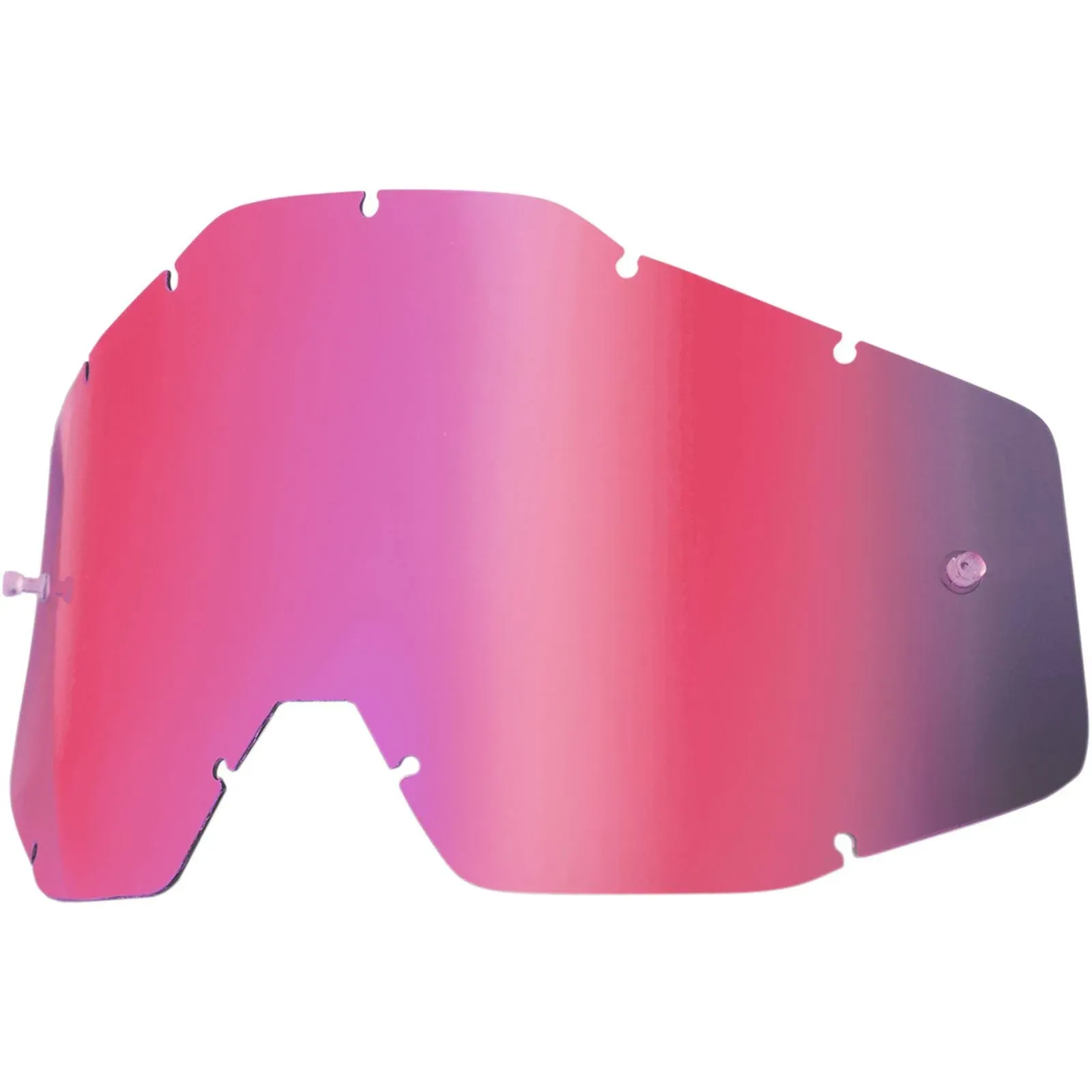 100% Replacement - Sheet Lens , Mirror Blue
