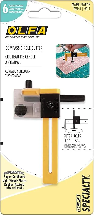 OLFA 9911 CMP-1 Compass Circle Cutter