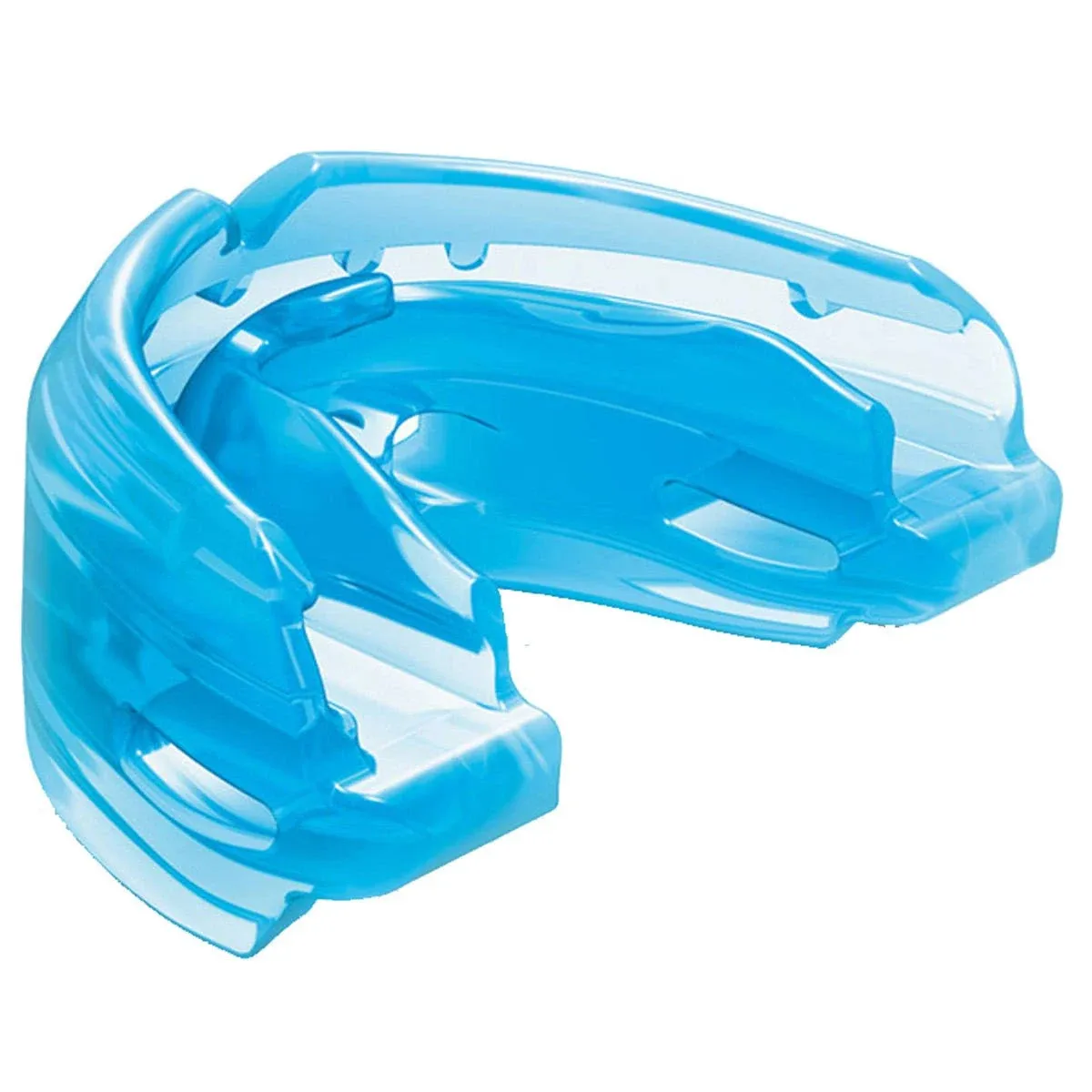 Shock Doctor Double Braces Blue Strapless Mouthguard Adult