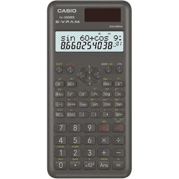 Casio FX-300ESPLUS-2 Scientific Calculator FX300MSPLUS2