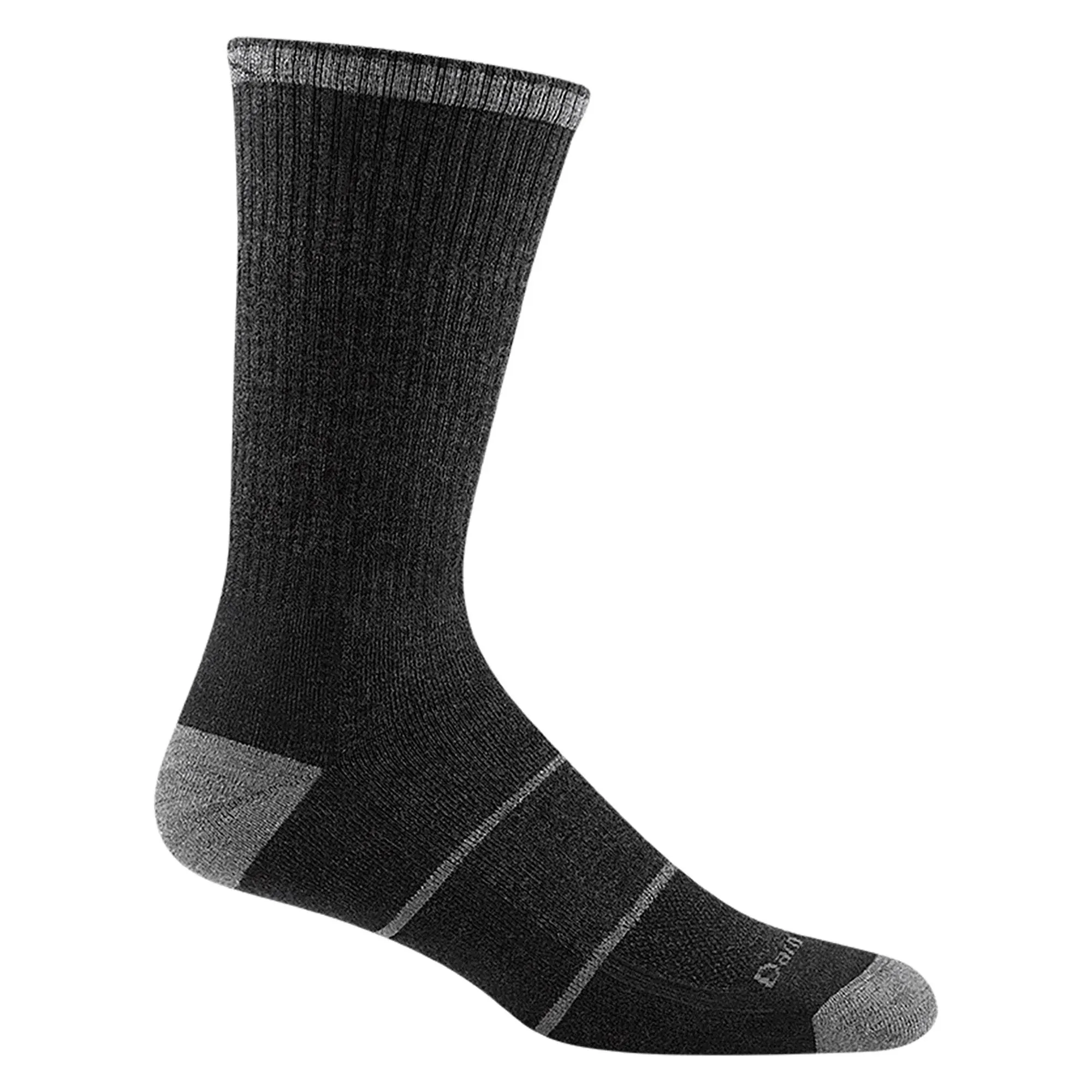 Darn Tough Men's William Jarvis Boot Midweight Work Sock, Gravel, Small