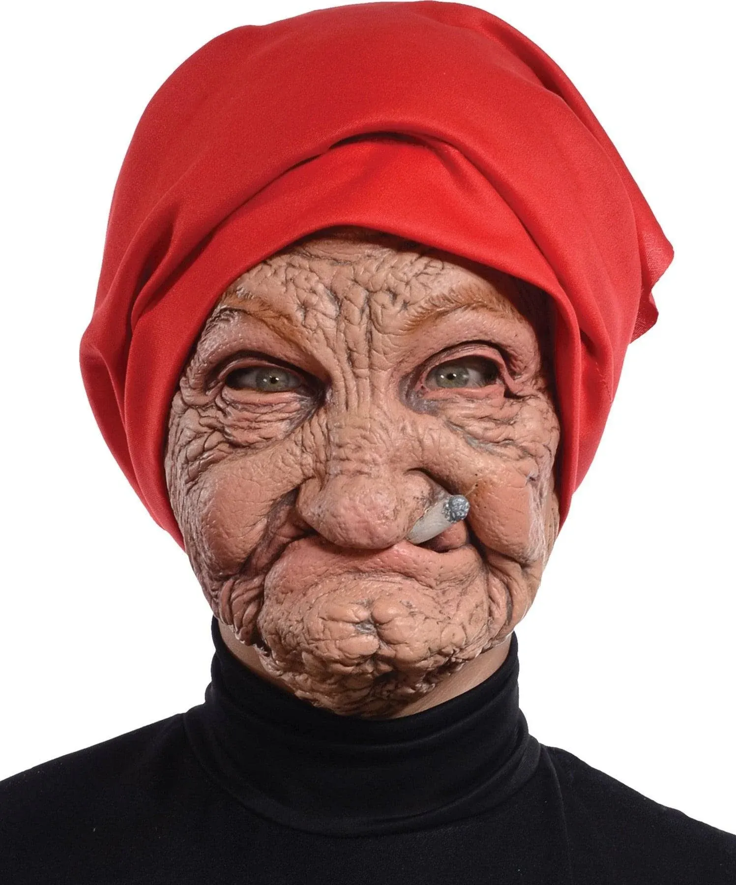 Party Decoration Topeng Halloween Merokok Nenek Tua Lateks Kostum Realistis Alat Peraga Cosplay 220826 From Mu007, $7.87 | DHgate.Com