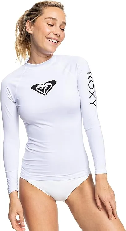 Roxy Women's Whole Hearted Long Sleeve Rashguard