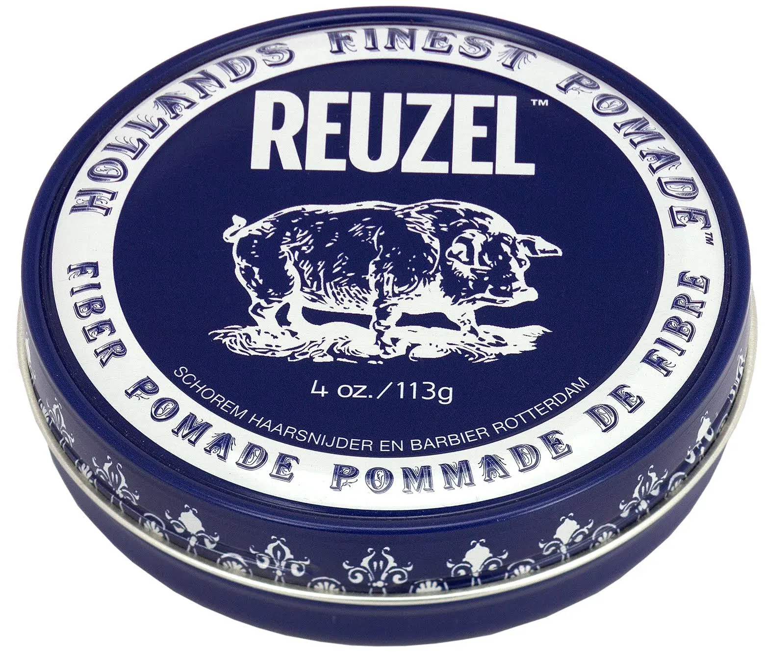 Fiber Pomade by Reuzel for Men - 4 oz Pomade