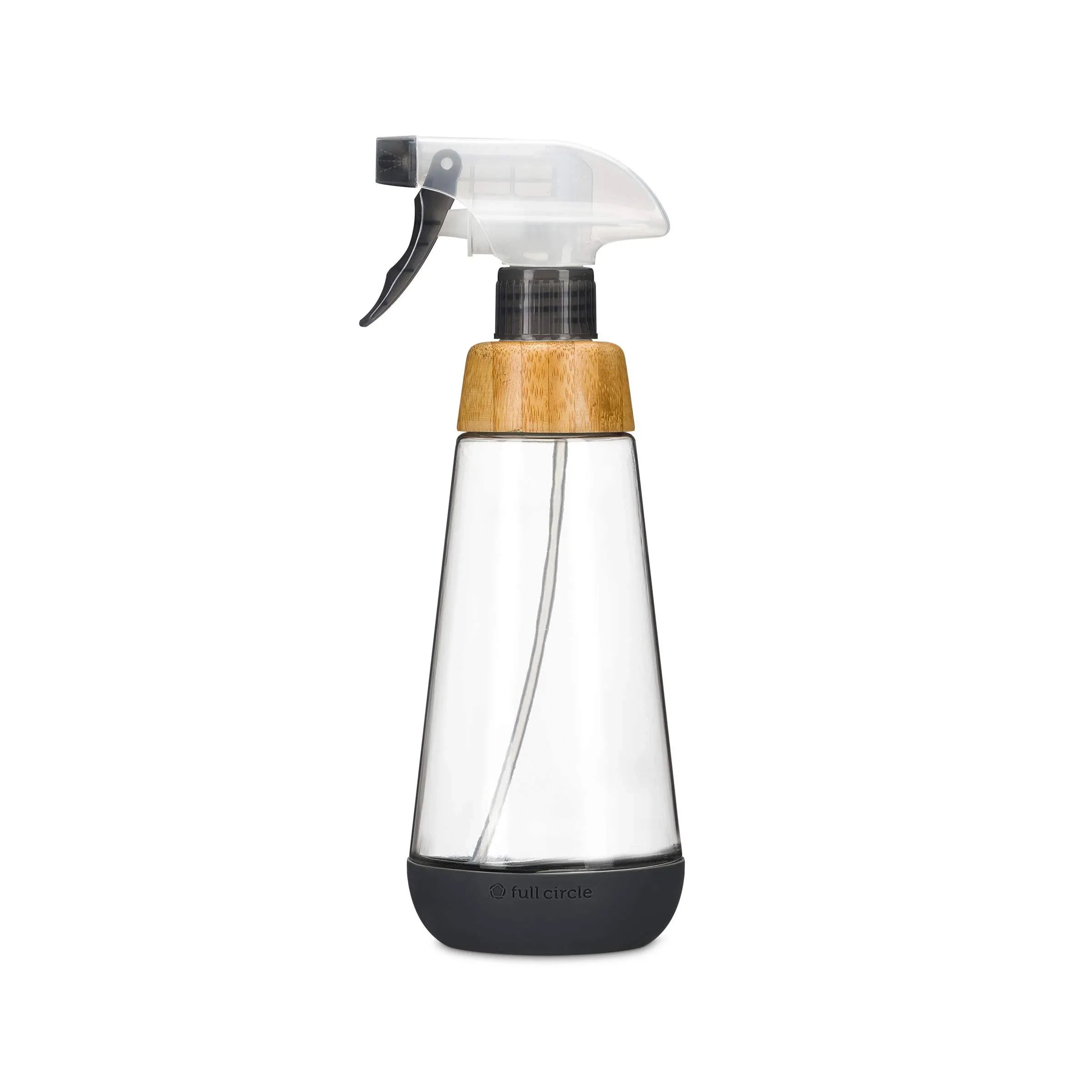 Full Circle Bottle Service Spray Bottle, Refillable, Glass, 16 Ounce