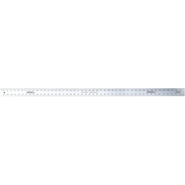 Johnson Level & Tool J48 Aluminum Straight Edge, 48", Silver, 1 EdgeJohnson Level & Tool J48 Aluminum Straight Edge, 48", Silver, 1 Edge