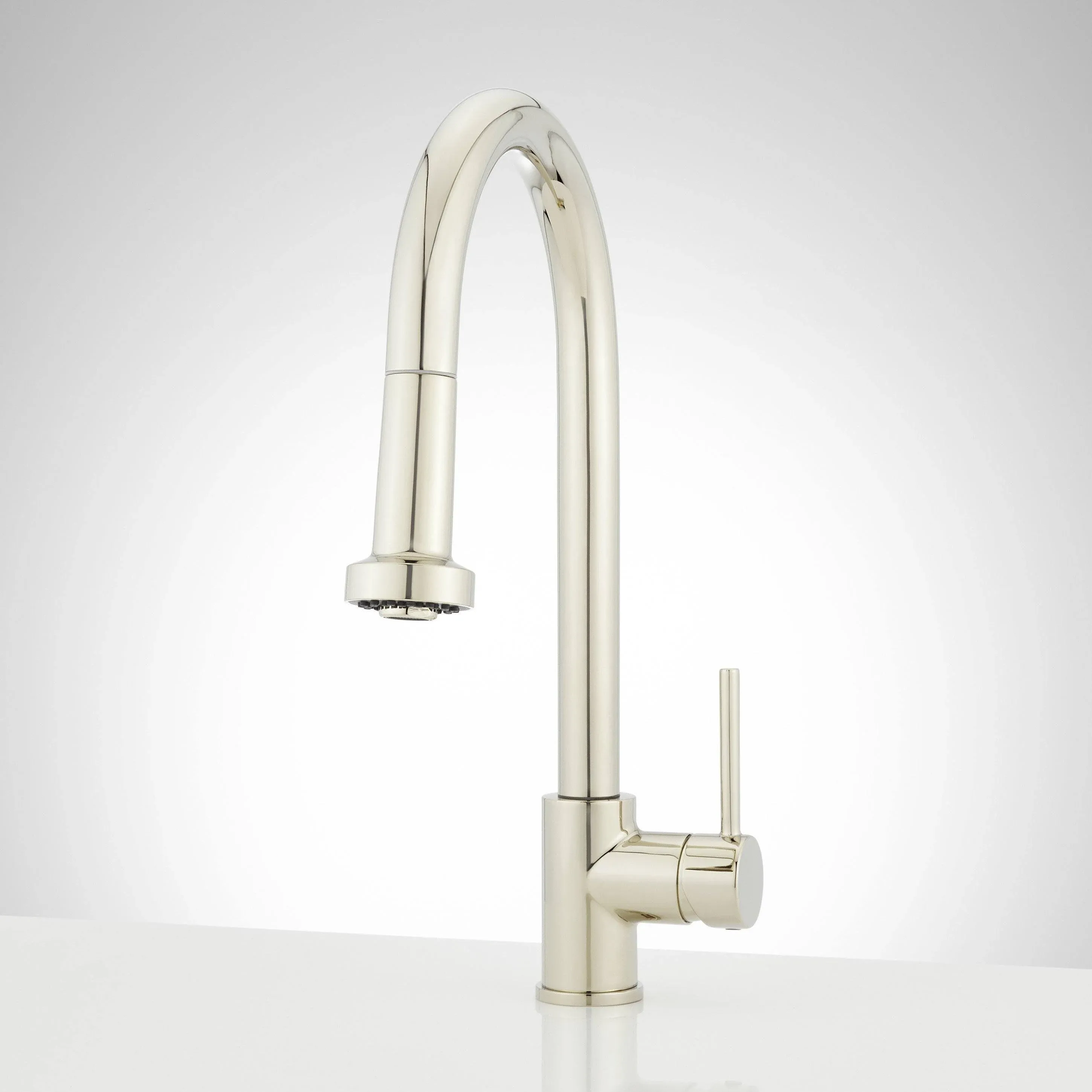 Signature Hardware 465187 Ridgeway 1.75 GPM Single Handle Pull-Down Kitchen Faucet