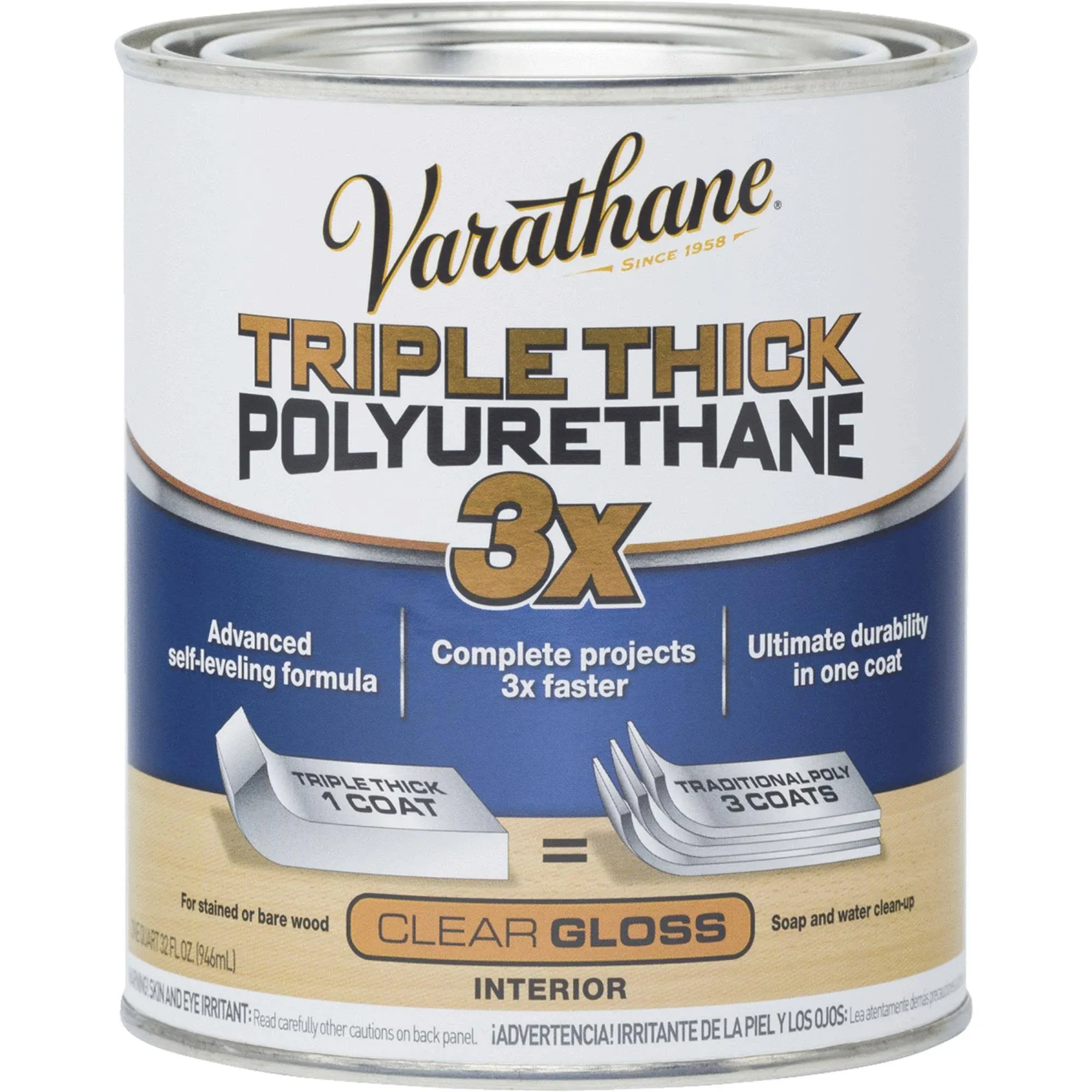 Varathane 1 qt Triple Thick Gloss Polyurethane