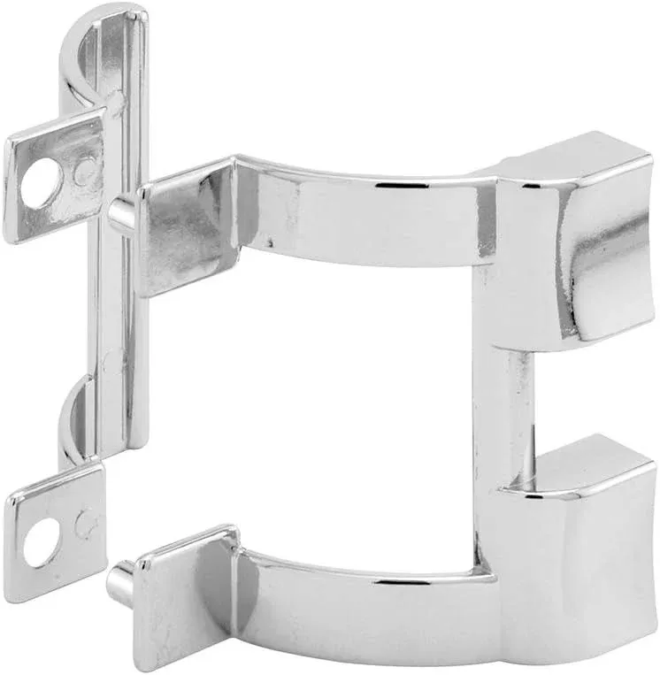 Prime-Line Products M 6198 2-1/4 in. Chrome Shower Door Handle/ Towel Bracket Set