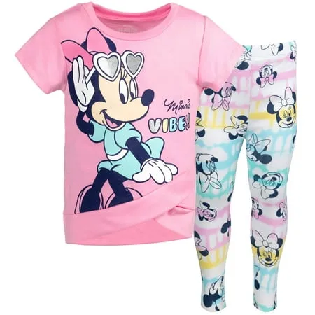 Disney Minnie Mouse Fleece Sweatshirt and Leggings Set