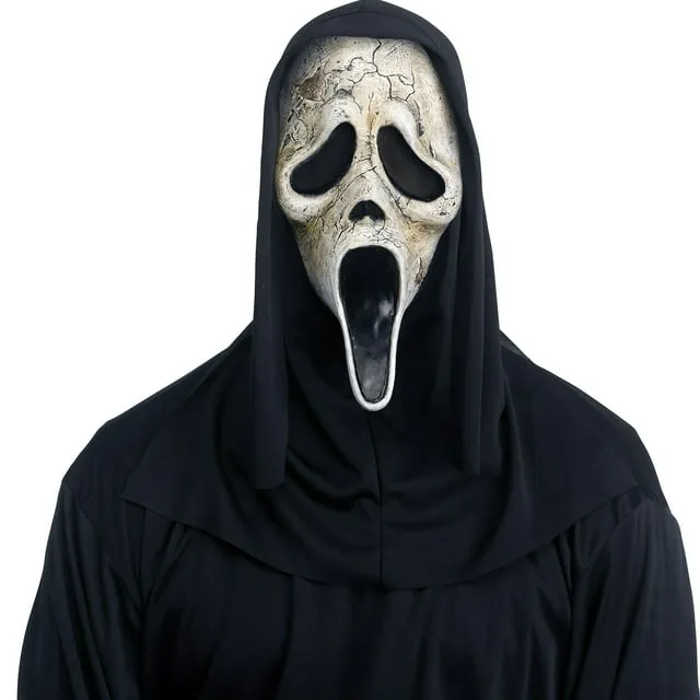 Fun World Officially Licensed Scream VI Ghost Face Aged Mask Costume Accessory