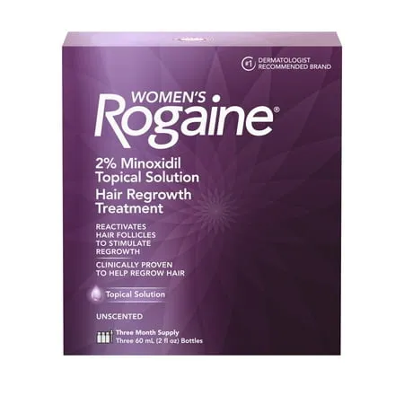 Rogaine Hair Regrowth Treatment for Women, 2 Ounce