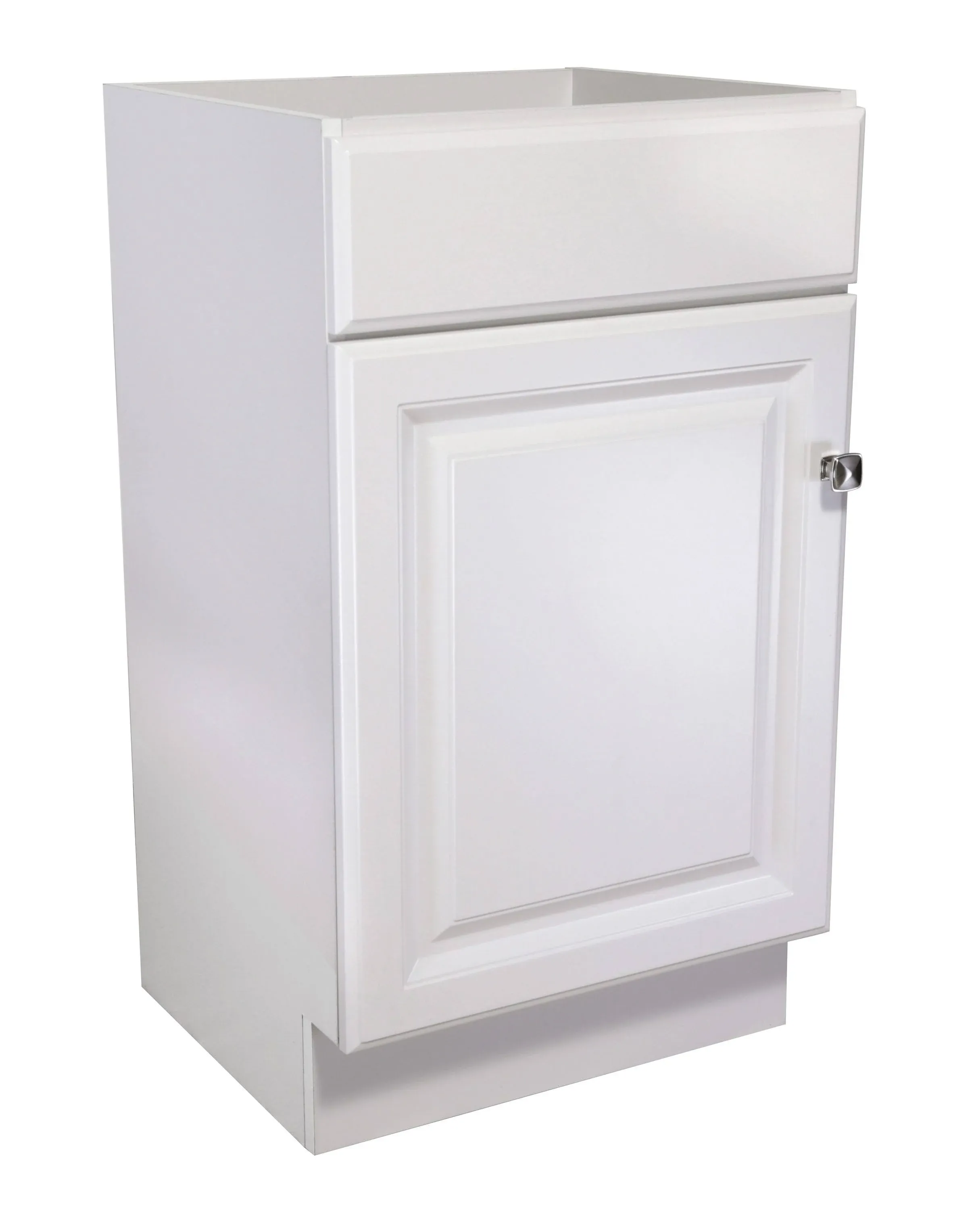 Design House Wyndham 18-in White Bathroom Vanity Base Cabinet without Top | 597112