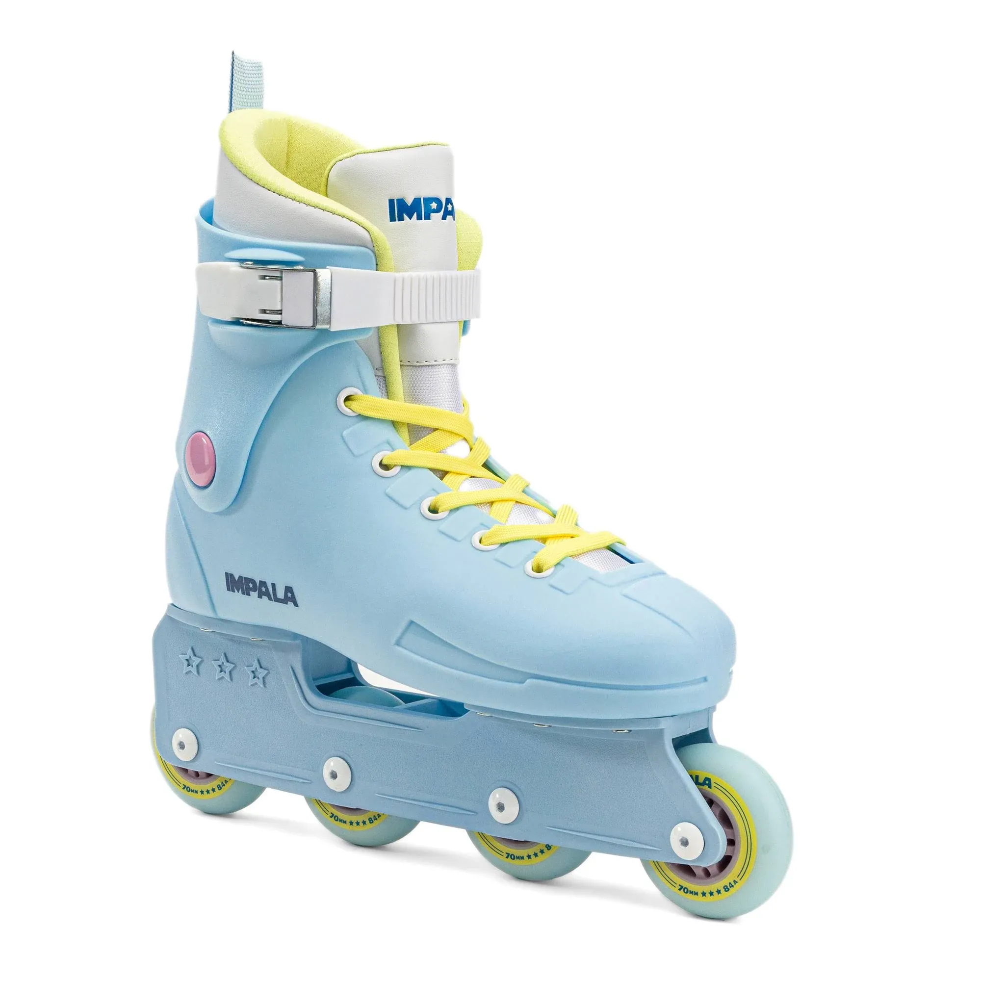 Impala Lightspeed Inline 'Sky Blue/Yellow' Skates 7