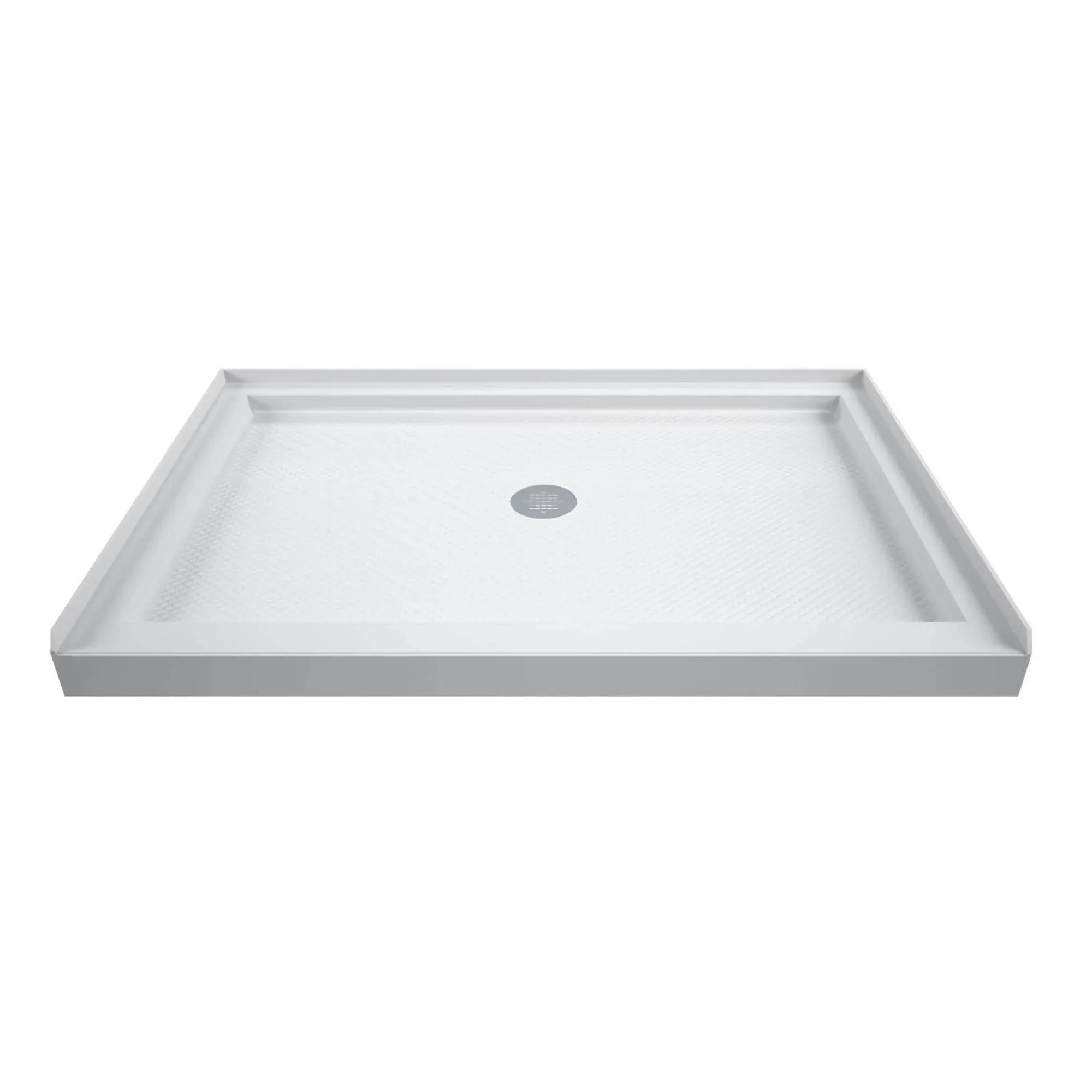 DreamLine DLT-1136480 Slimline 36-Inch x 48-Inch Single Threshold Shower Base, White