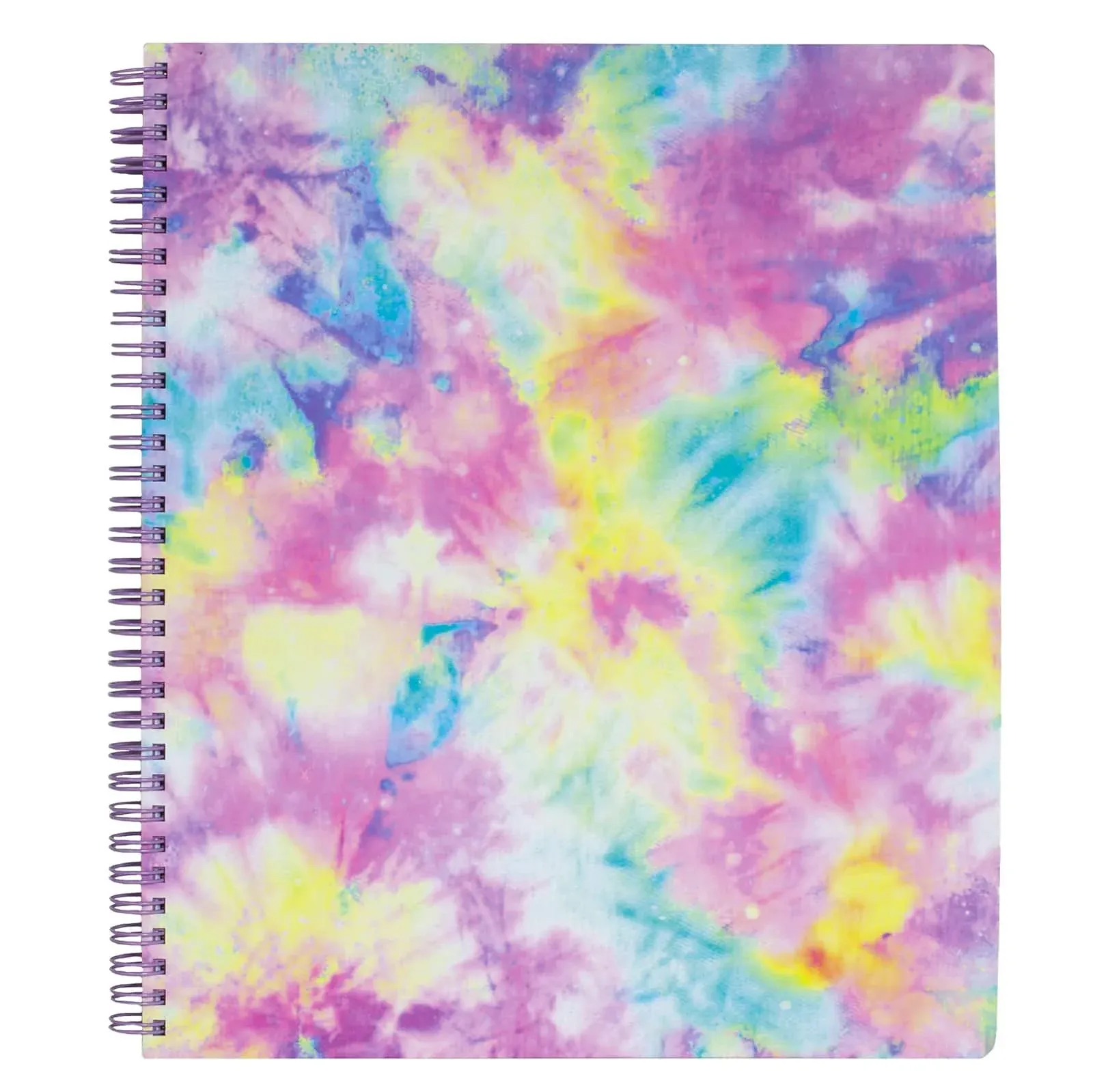 Steel Mill & Co.® Tie Dye Large Spiral Notebook