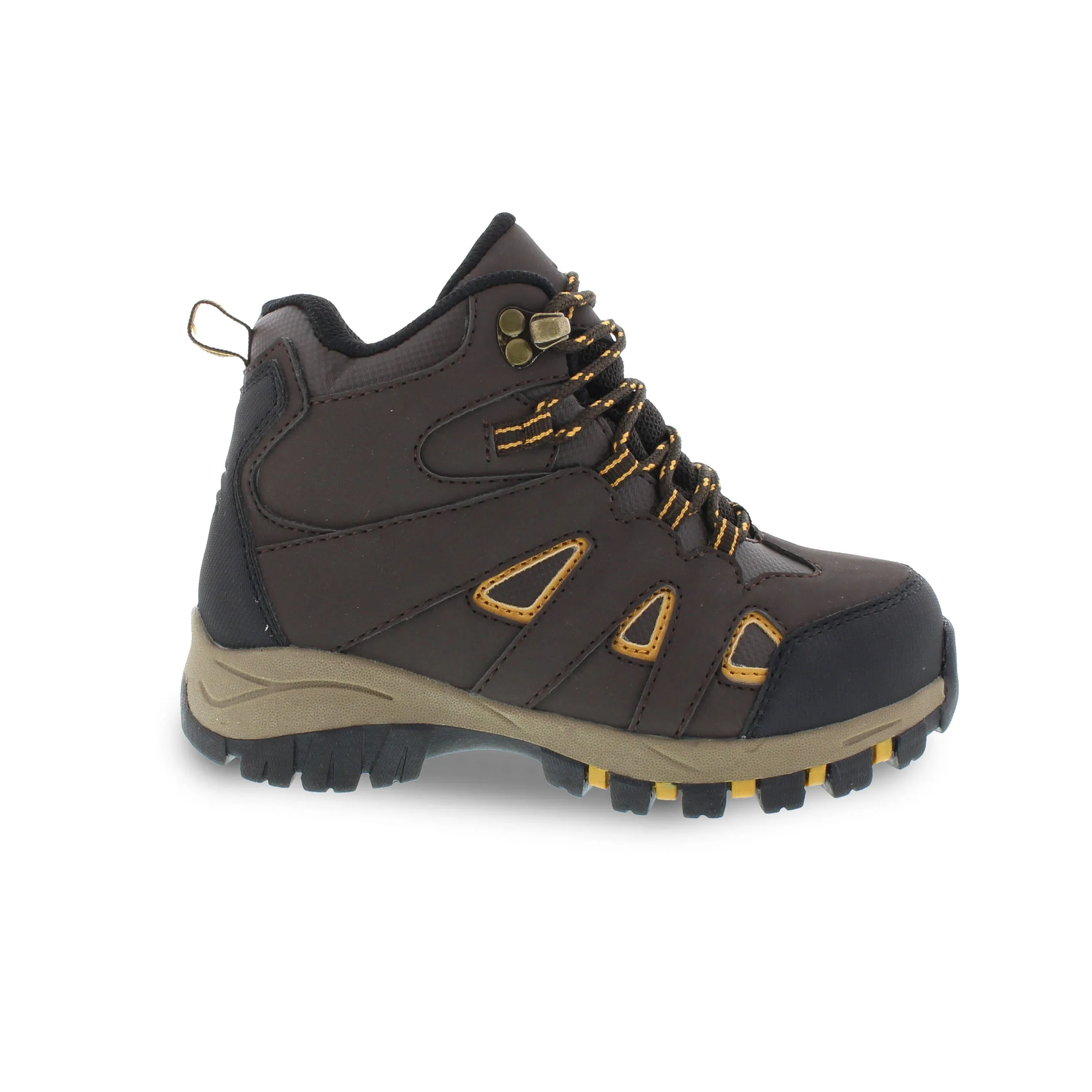 Deer Stags Boys' Drew Hiking Boots, Brown, 12