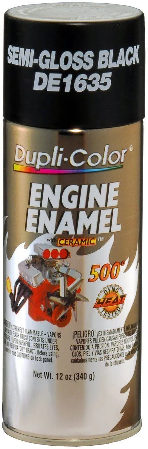 Dupli-Color 12oz Ford Semi-Gloss Black Engine Paint (DE1635)