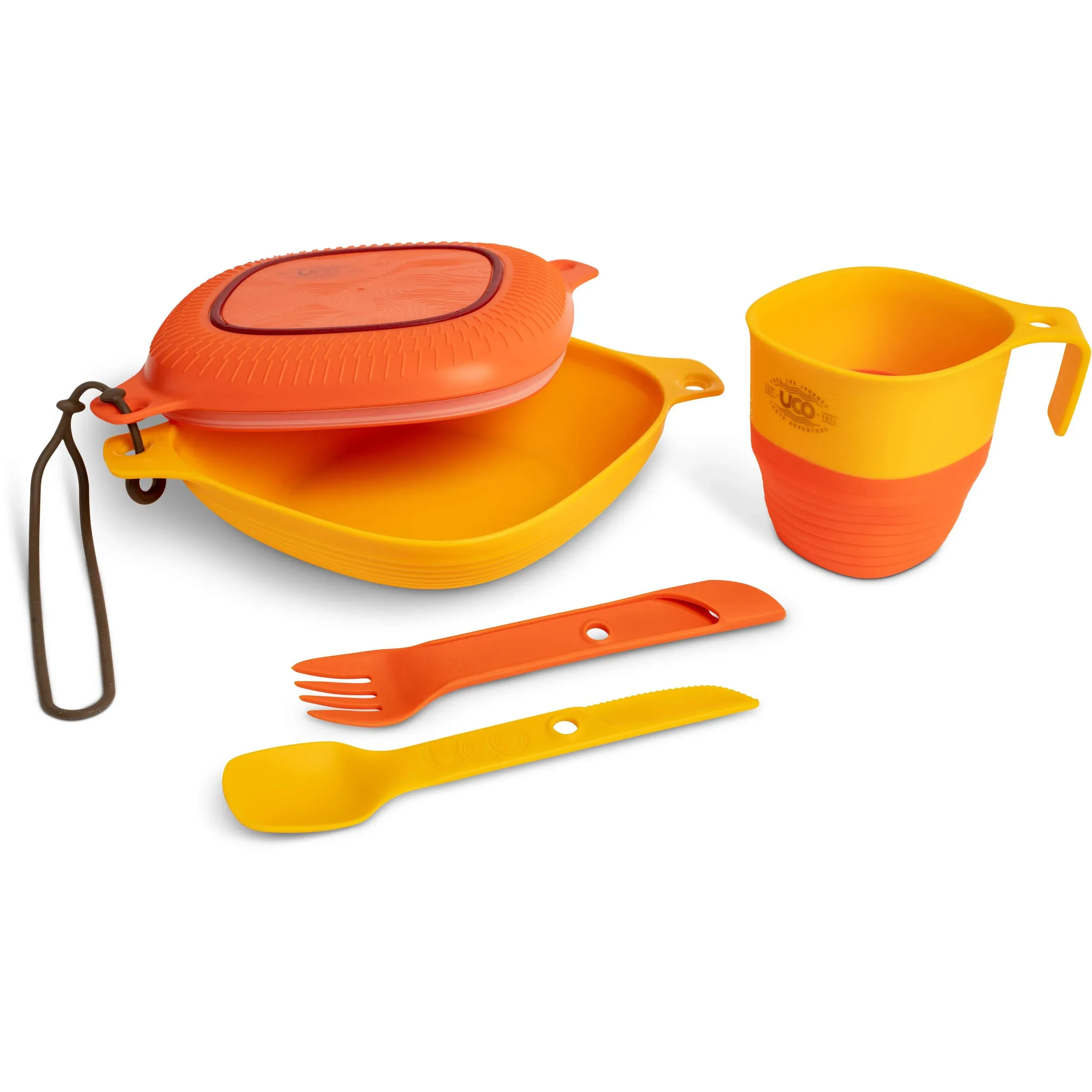 UCO 6 Piece Mess Kit Retro Sunrise