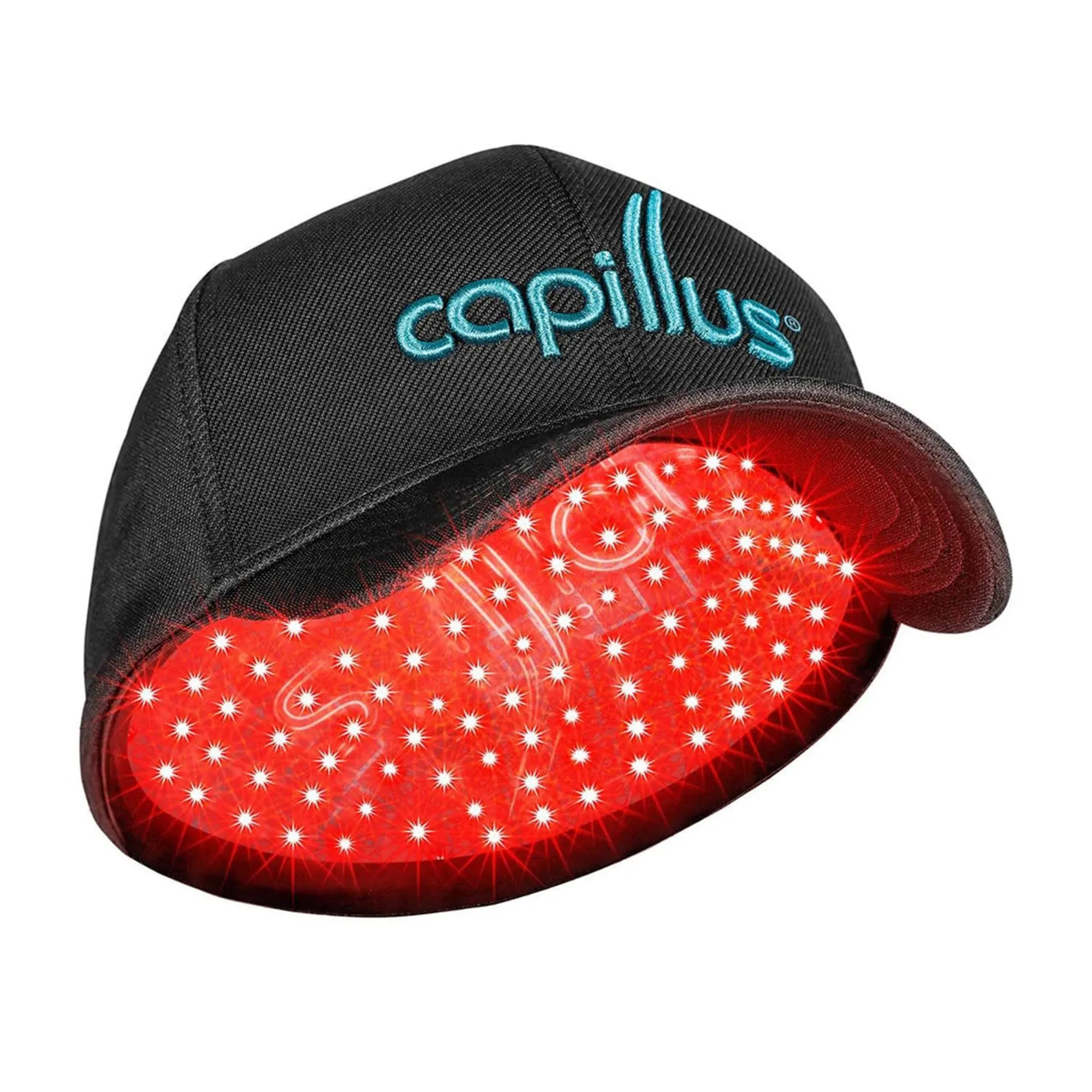 CapillusPlus Mobile Laser Therapy Cap for Hair Regrowth - NEW 6 Minute Flexible-Fitting Model - FDA-Cleared for Medical Treatment of Androgenetic Alopecia - Excellent Coverage