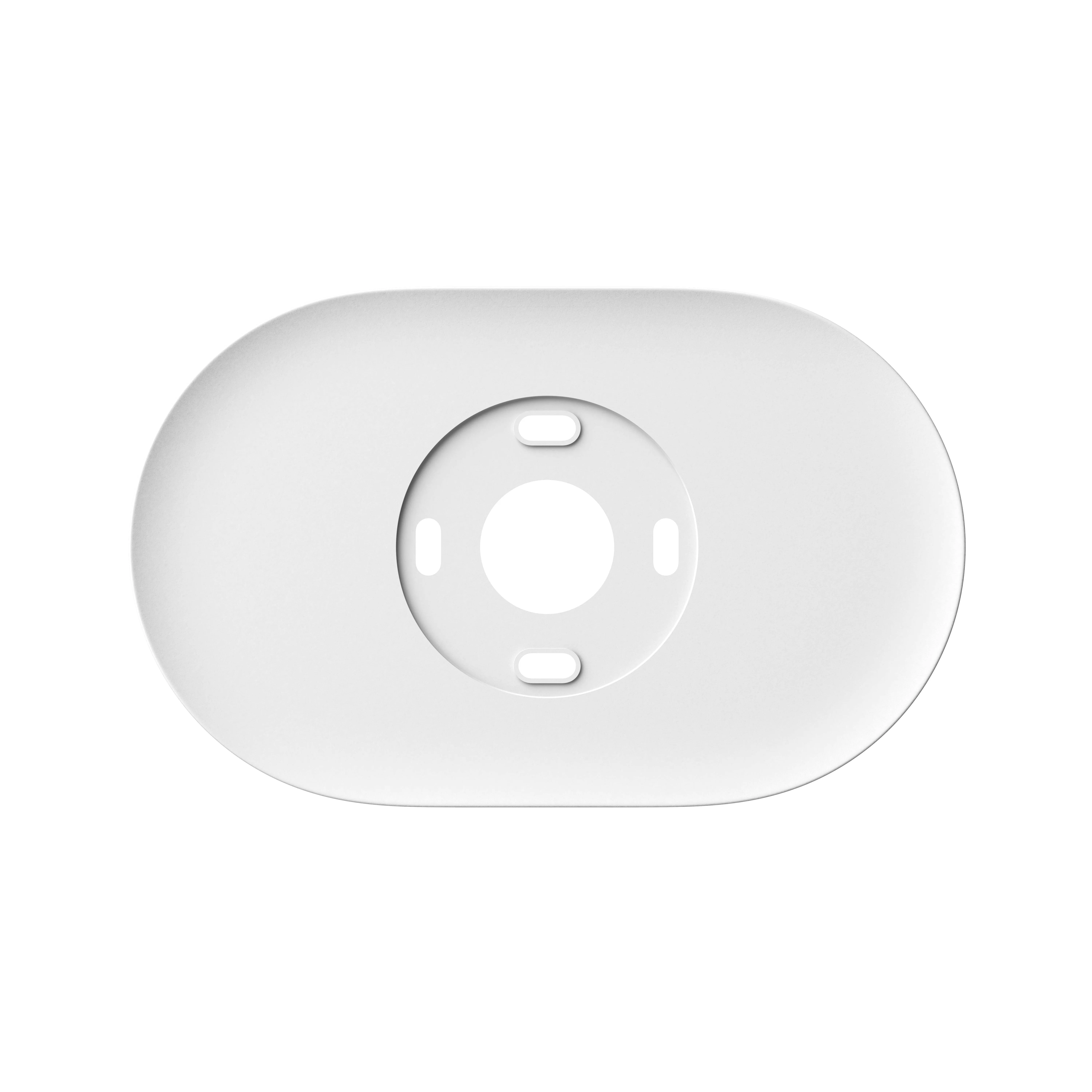 Google - Nest Thermostat Trim Kit - Snow