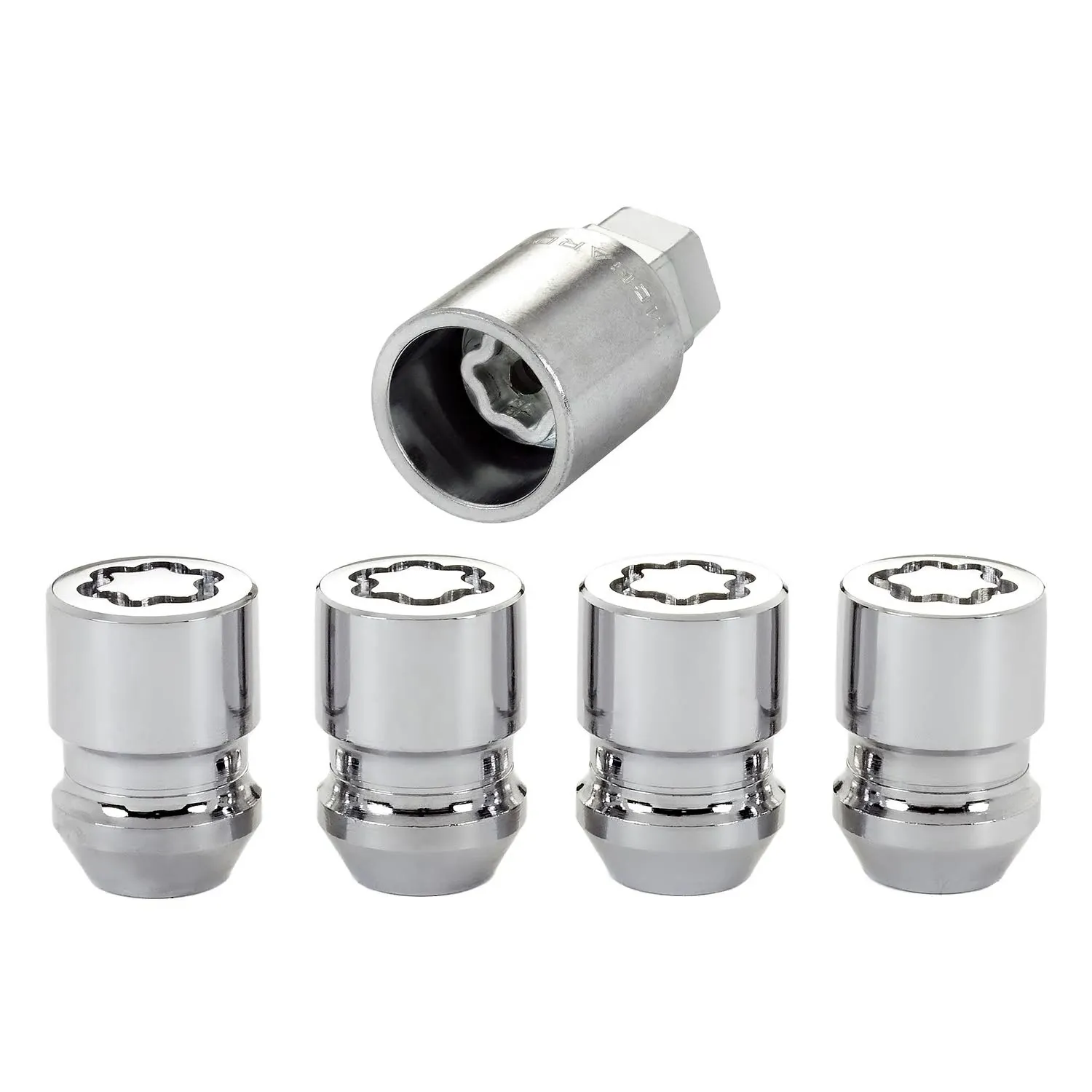 McGard 24154 Chrome Cone Seat Wheel Locks