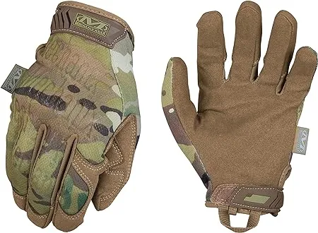 Mechanix Wear: The Original Tactical Work Gloves with Secure Fit, Flexible Grip for Multi-Purpose Use, Durable Touchscreen Safety Gloves for Men (Camouflage - MultiCam, X-Large)