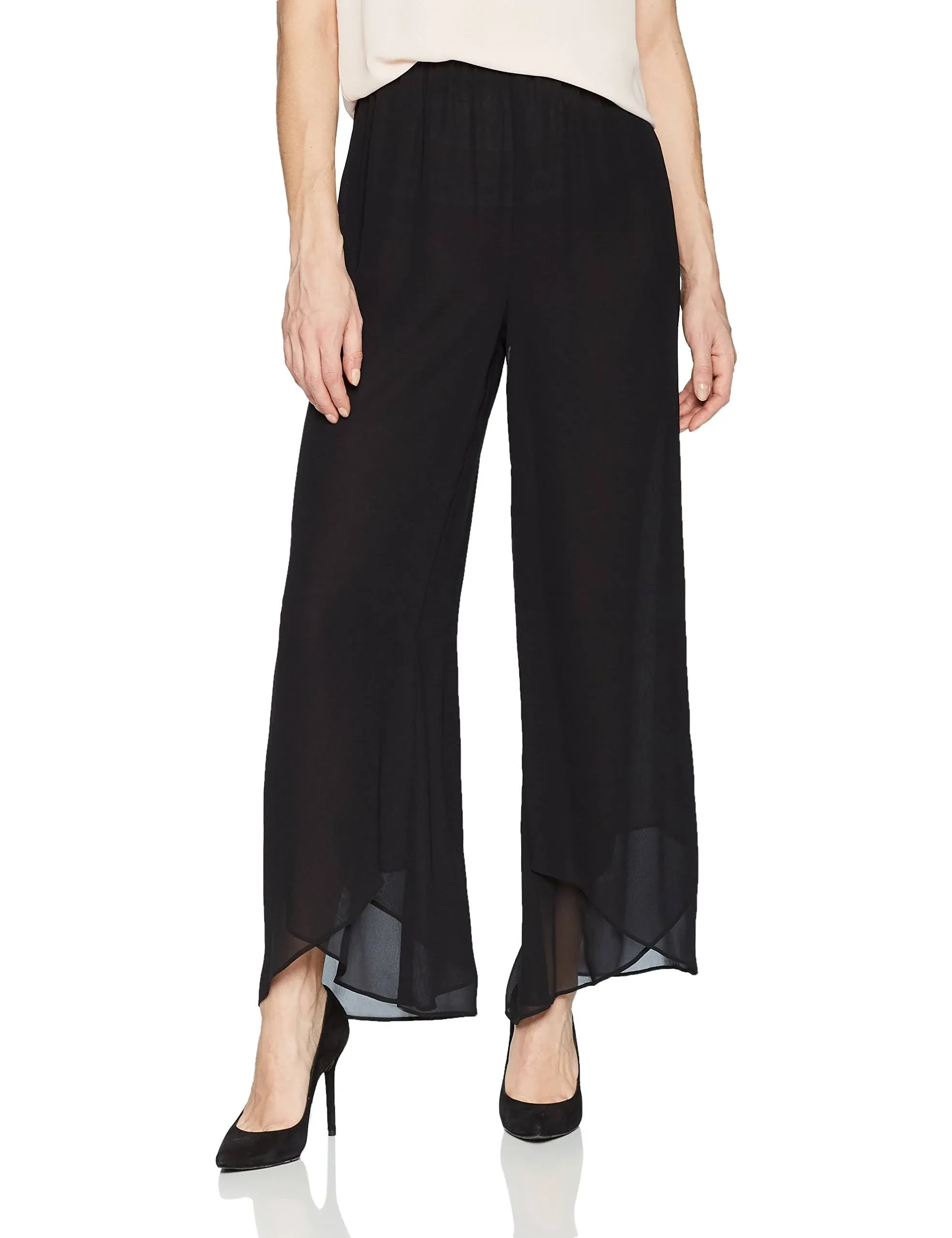 Alex Evenings Women's Wide Leg Dress Pant (Regular and Petite)