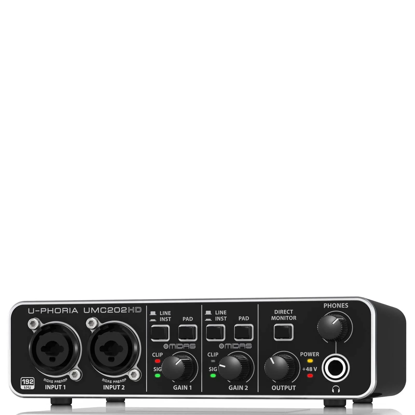 Behringer U-Phoria UMC202HD USB Audio Interface