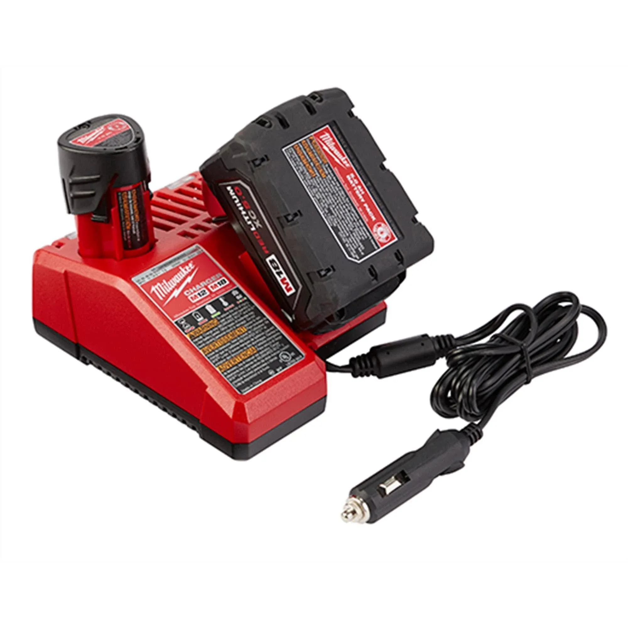 Milwaukee 48-59-1808 M12 & M18 Lithium-Ion Multi-Voltage Rapid Battery Charger at RDW Liquidations