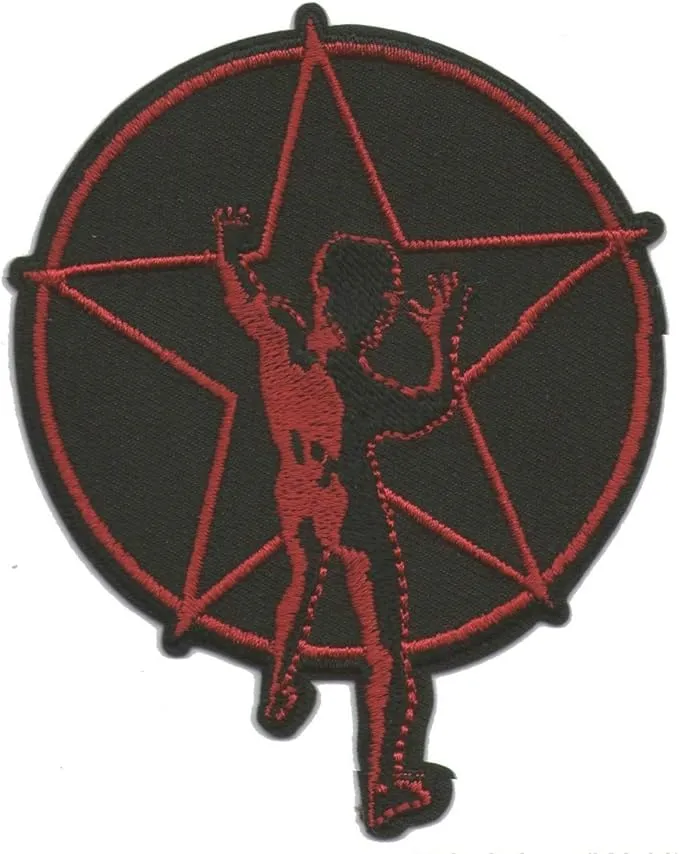 Rush Patch Starman Logo Embroidered Iron On