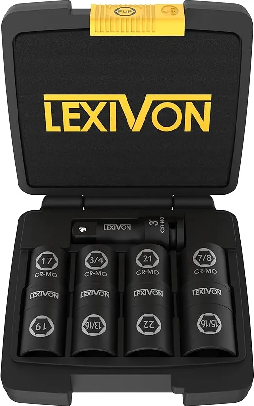 LEXIVON Lug Nut Impact Socket Set