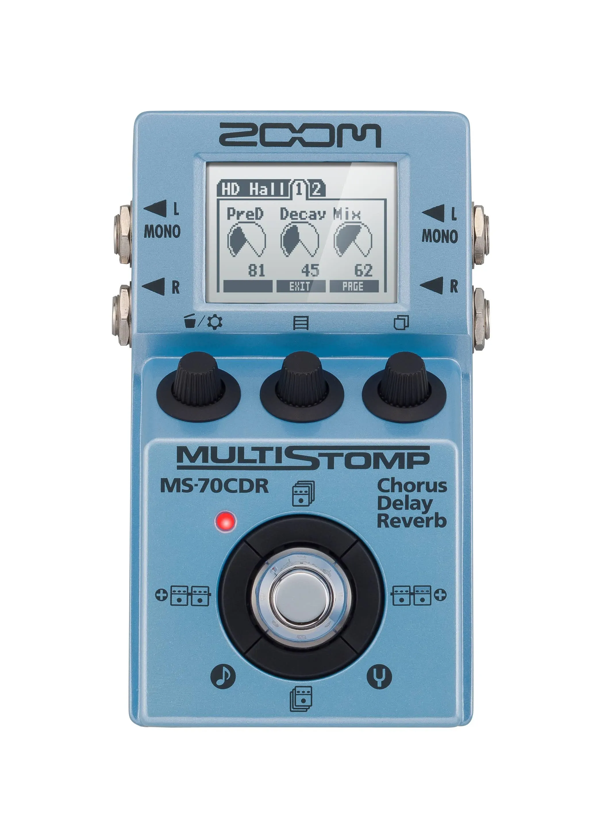 Zoom MS-70CDR MultiStomp Pedal